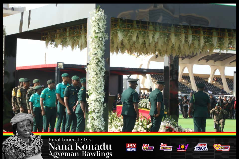 Photos: State funeral for former First Lady Nana Konadu Agyeman-Rawlings
