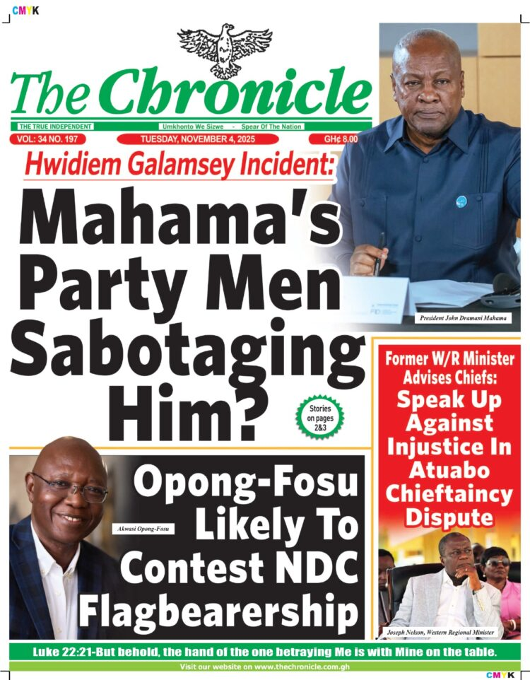 Today's Front pages: Tuesday, November 4, 2025