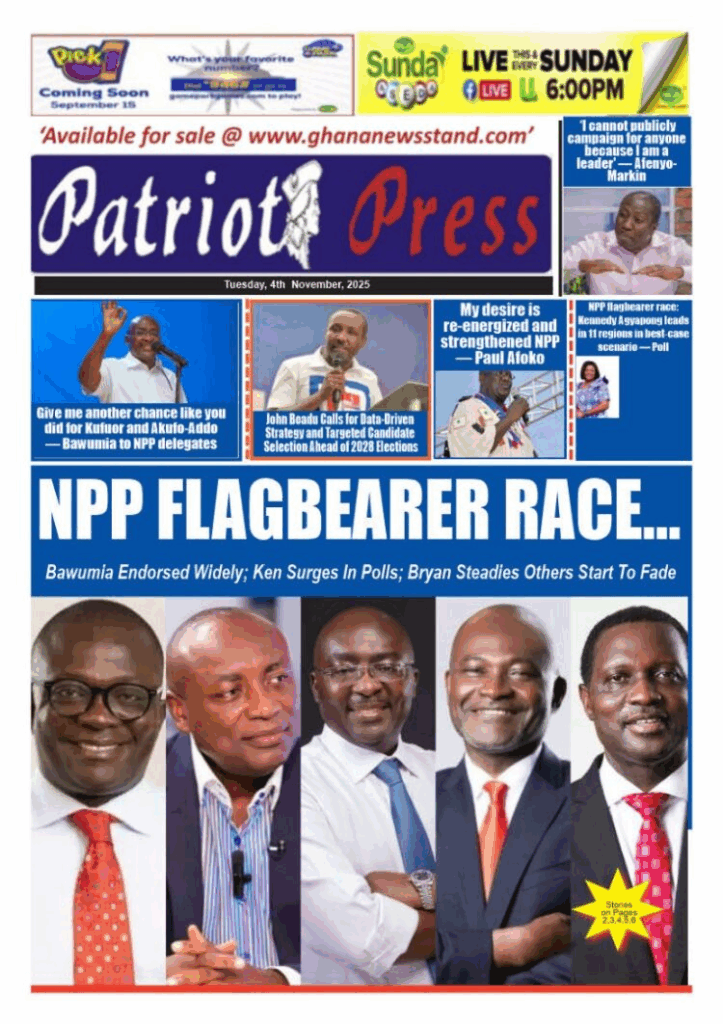 Today's Front pages: Tuesday, November 4, 2025