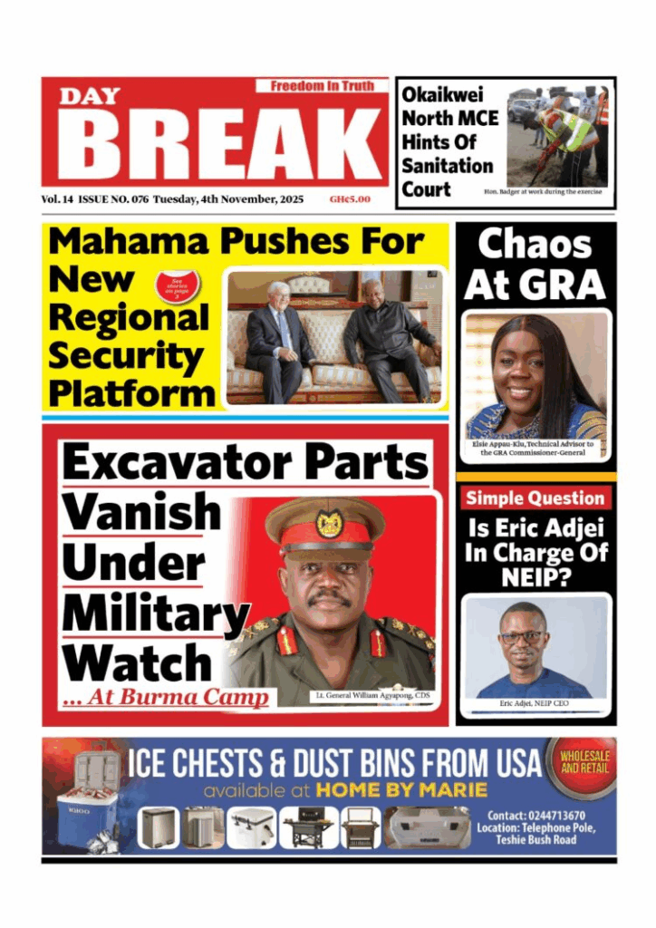 Today's Front pages: Tuesday, November 4, 2025