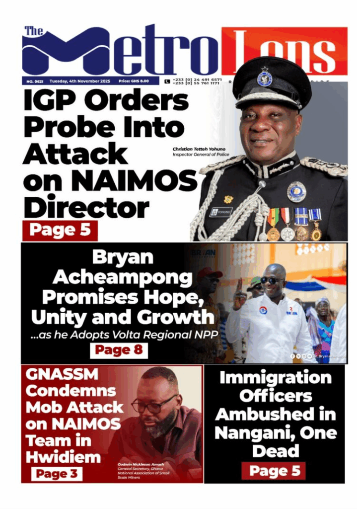 Today's Front pages: Tuesday, November 4, 2025