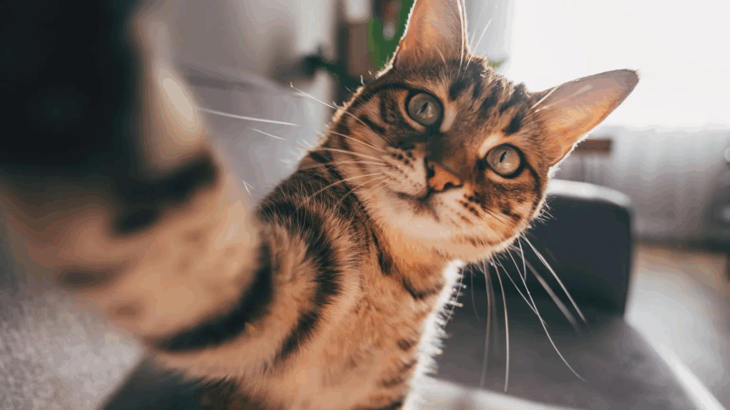 Cats became our companions way later than...