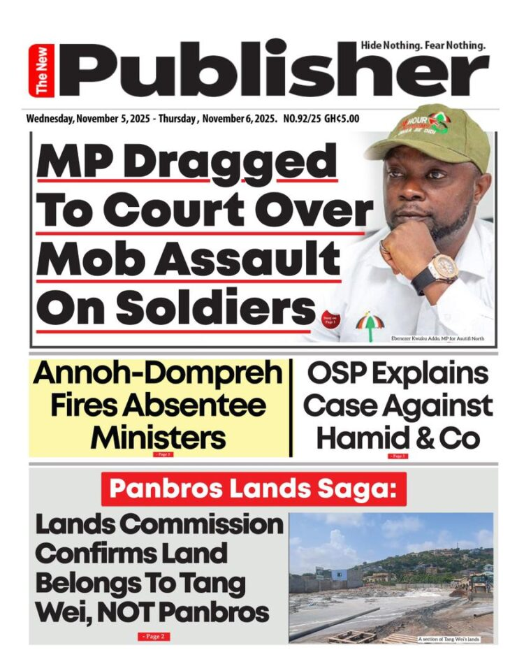 Today's front pages: Wednesday, November 5, 2025