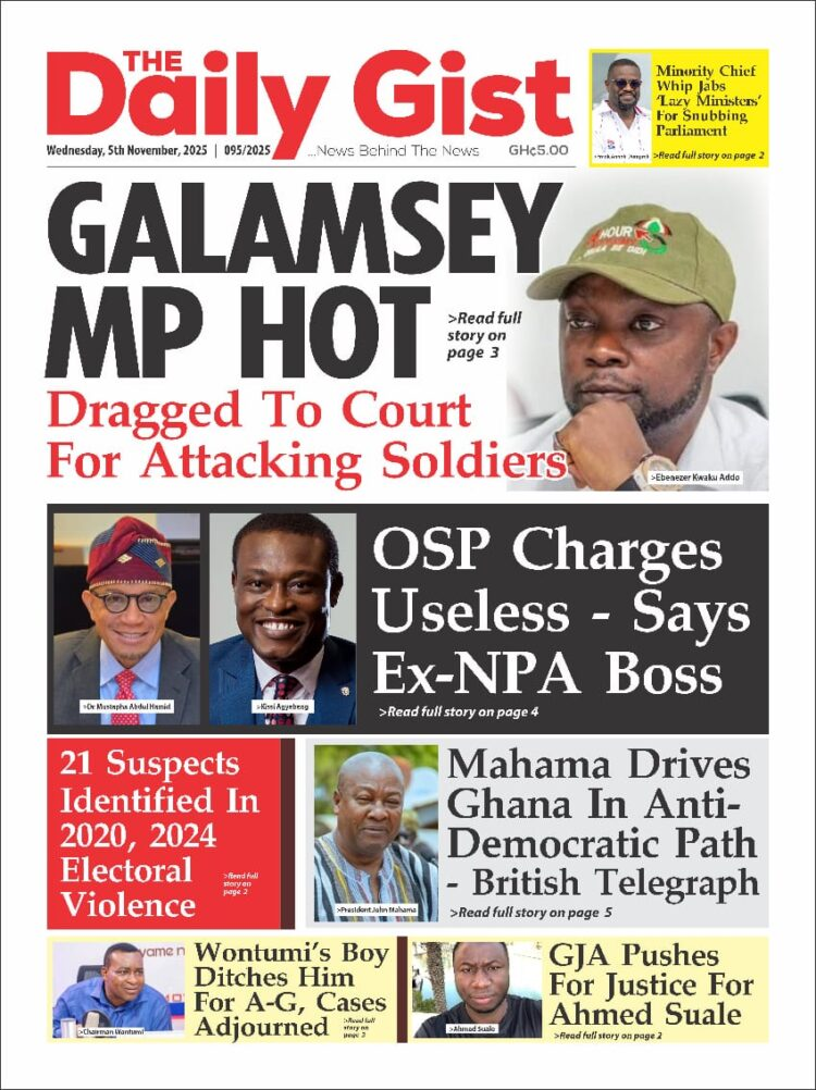 Today's front pages: Wednesday, November 5, 2025