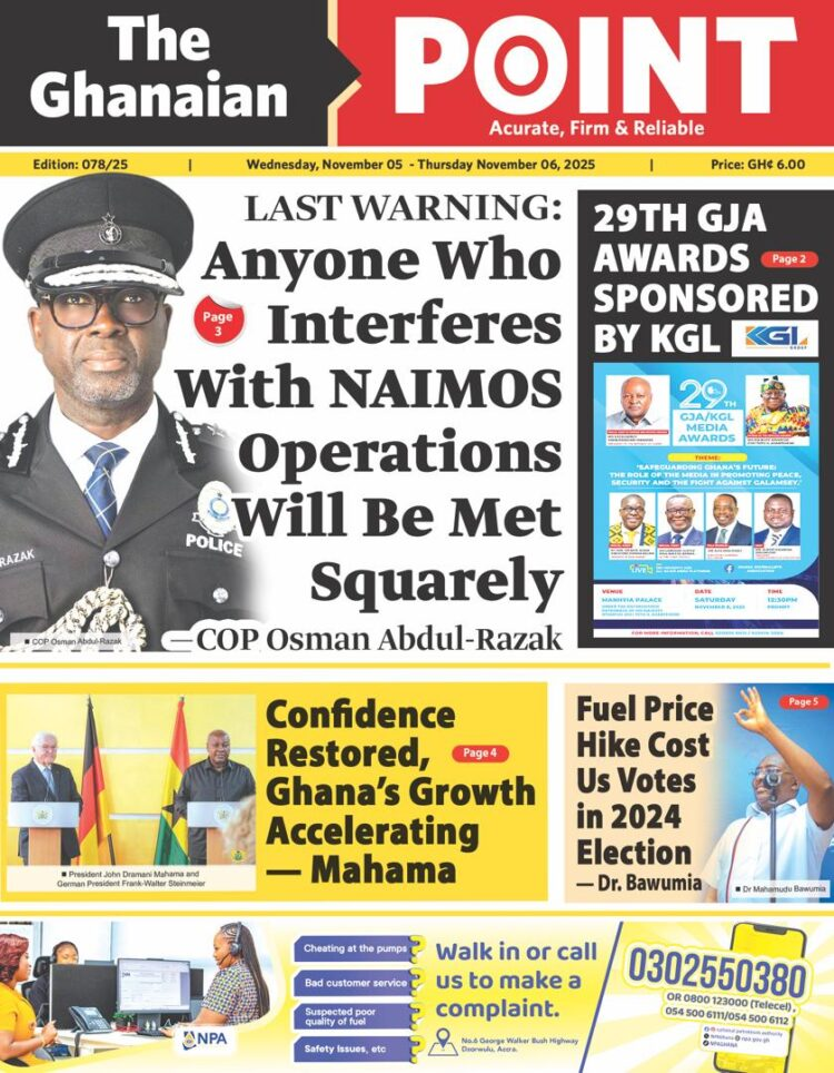 Today's front pages: Wednesday, November 5, 2025