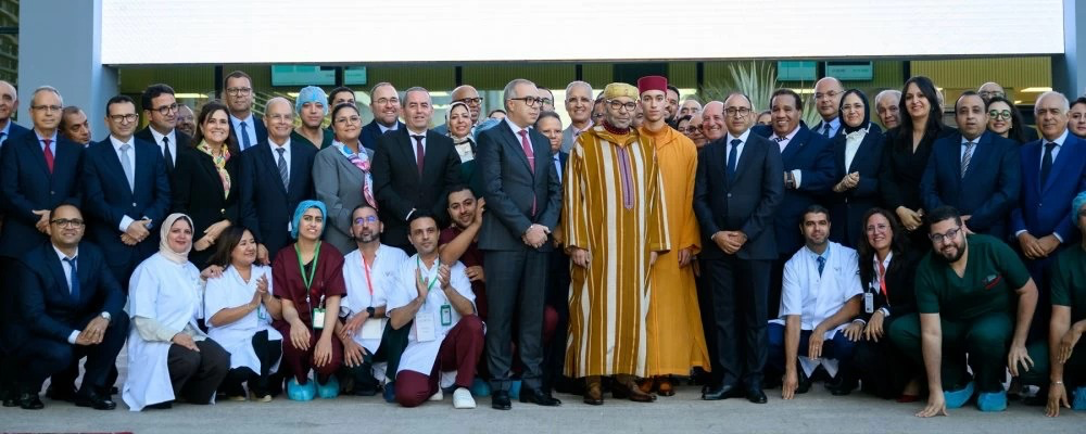 King Mohammed VI inaugurates Mohammed VI University Hospital Complex in Rabat, commissions Agadir facility King Mohammed VI inaugurates Mohammed VI University Hospital Complex in Rabat, commissions Agadir facility