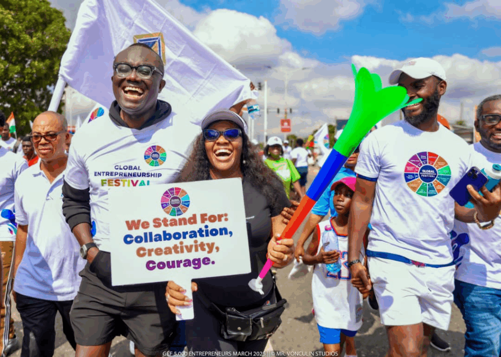 5,000 entrepreneurs march positions Ghana as gateway for global investment and inclusive growth
