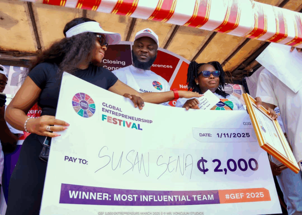 5,000 entrepreneurs march positions Ghana as gateway for global investment and inclusive growth