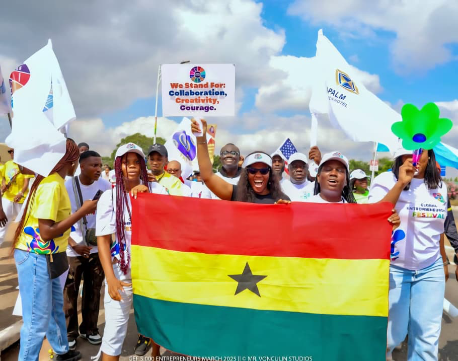 5,000 entrepreneurs march positions Ghana as gateway for global investment and inclusive growth