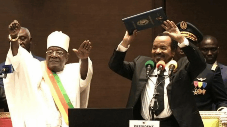 World's Oldest President, Cameroon's Biya, Sworn in for Staggering 8th Term!