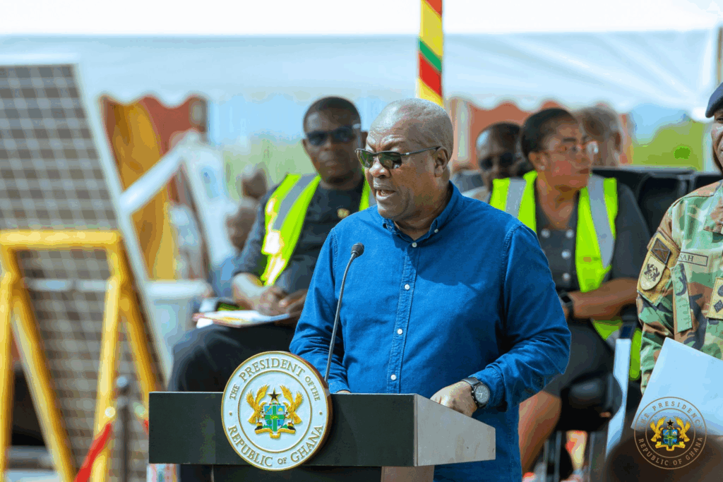 Mahama breaks ground for construction of Norbert Anku Solar Park Mahama breaks ground for construction of Norbert Anku Solar Park
