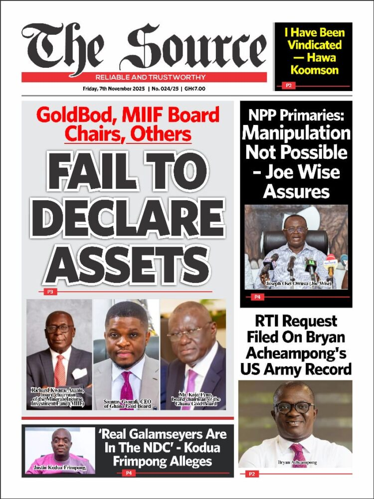 Today's Front pages: Friday, November 7, 2025