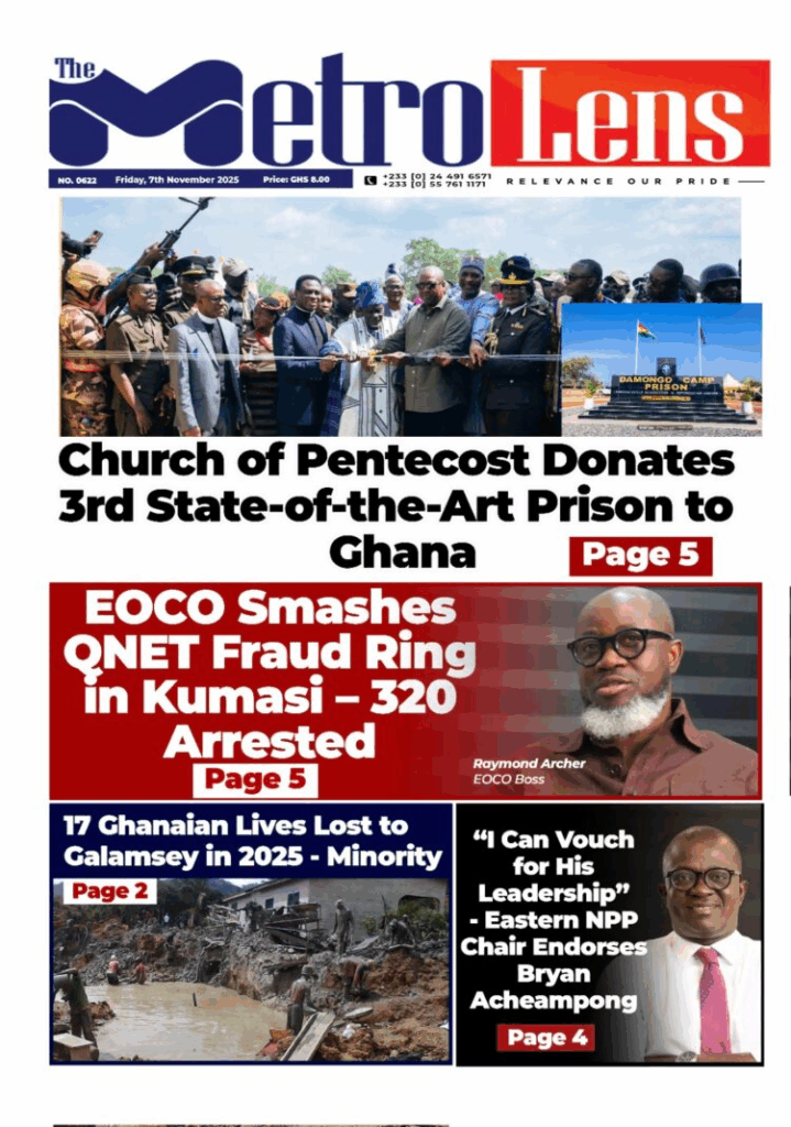 Today's Front pages: Friday, November 7, 2025