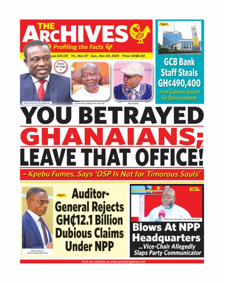 Today's Front pages: Friday, November 7, 2025