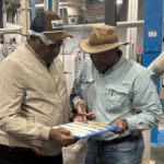 Ghana secures new agribusiness partnership as Ambassador visits black-owned rice mill in Arkansas Victor Emmanuel Smith interacting with PJ Haynie