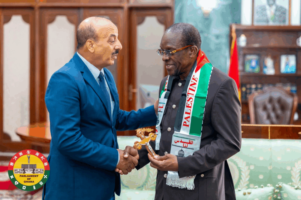 Speaker reaffirms Ghana’s commitment to peace following visit from Palestinian Ambassador – MyJoyOnline