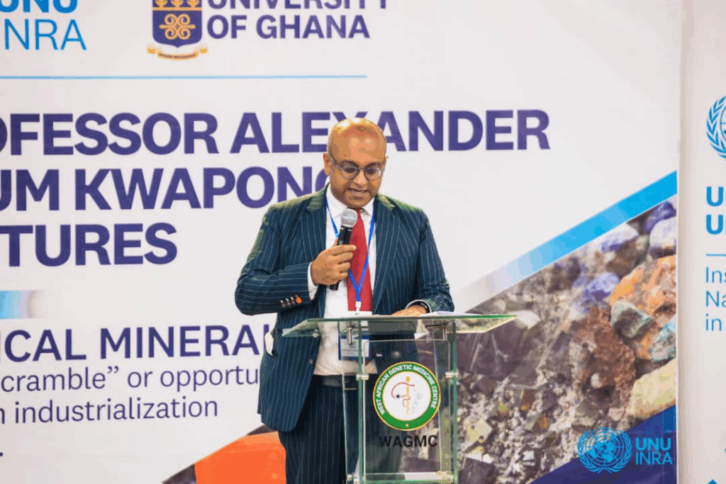 UNU-INRA holds 7th Adum Kwapong Lecture, advocates opportunity for green industrialisation of critical minerals UNU-INRA holds 7th Adum Kwapong Lecture, advocates opportunity for green industrialisation of critical minerals