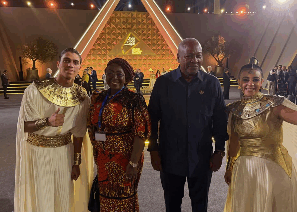 Mahama congratulates El-Sisi on opening of Grand Egyptian Museum  