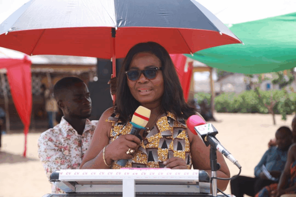 Ghana Boundary Commission hands over fully furnished 3-unit classroom block, toilet facility and borehole