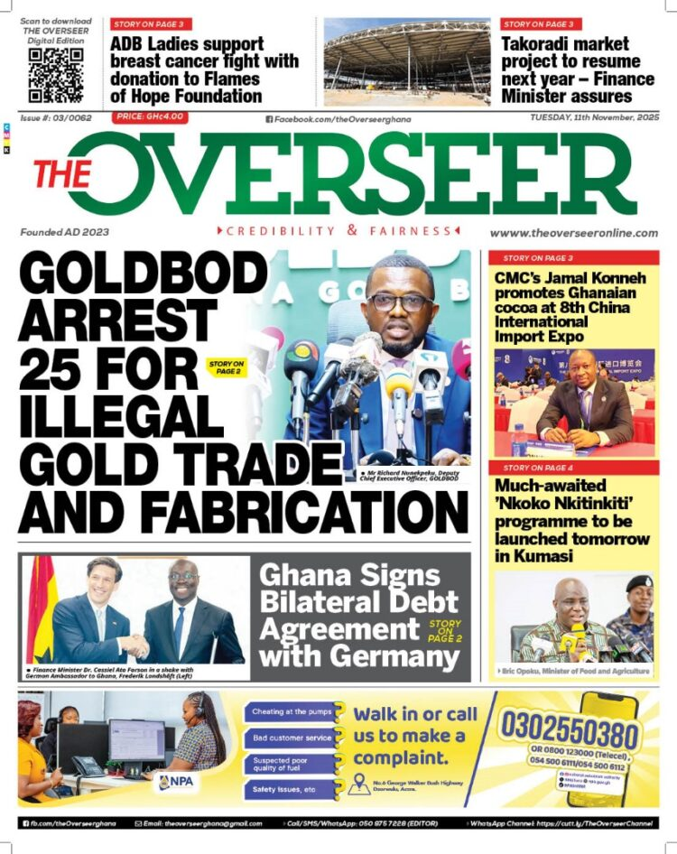 Today's Front pages: Tuesday, November 11, 2025