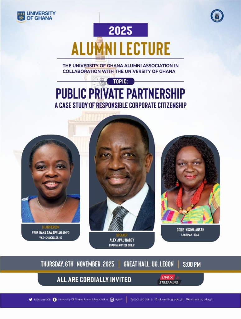 KGL boss to speak on Public-Private Partnership at University of Ghana