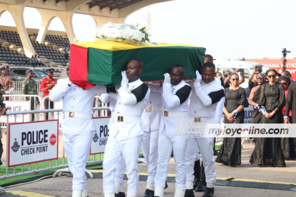 Photos: State funeral for former First Lady Nana Konadu Agyeman-Rawlings