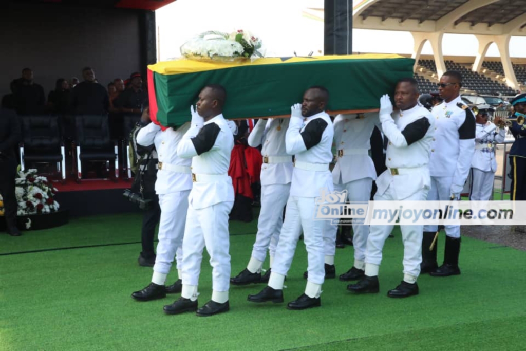 Photos: State funeral for former First Lady Nana Konadu Agyeman-Rawlings – MyJoyOnline