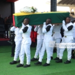 State funeral held for former First Lady Nana Konadu Agyeman-Rawlings at Independence Square