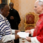 Ghana’s Ambassador to Holy See Ben Batabe Assorow presents Letters of Credence to Pope Leo XIV Ghana’s Ambassador to Holy See Ben Batabe Assorow presents Letters of Credence to Pope Leo XIV