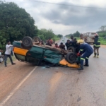 Four people rescued after high-impact crash on Akatsi bypass