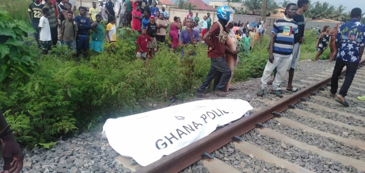 Tema-Mpakadan moving train crushes man to death – MyJoyOnline