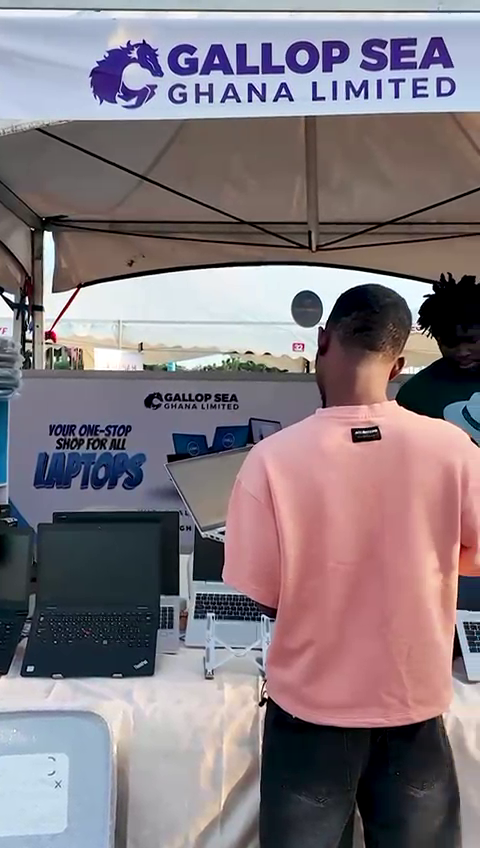 We sold over 20 laptops at Ecobank Joy Business SME Fair- Gallop Sea Ghana discloses