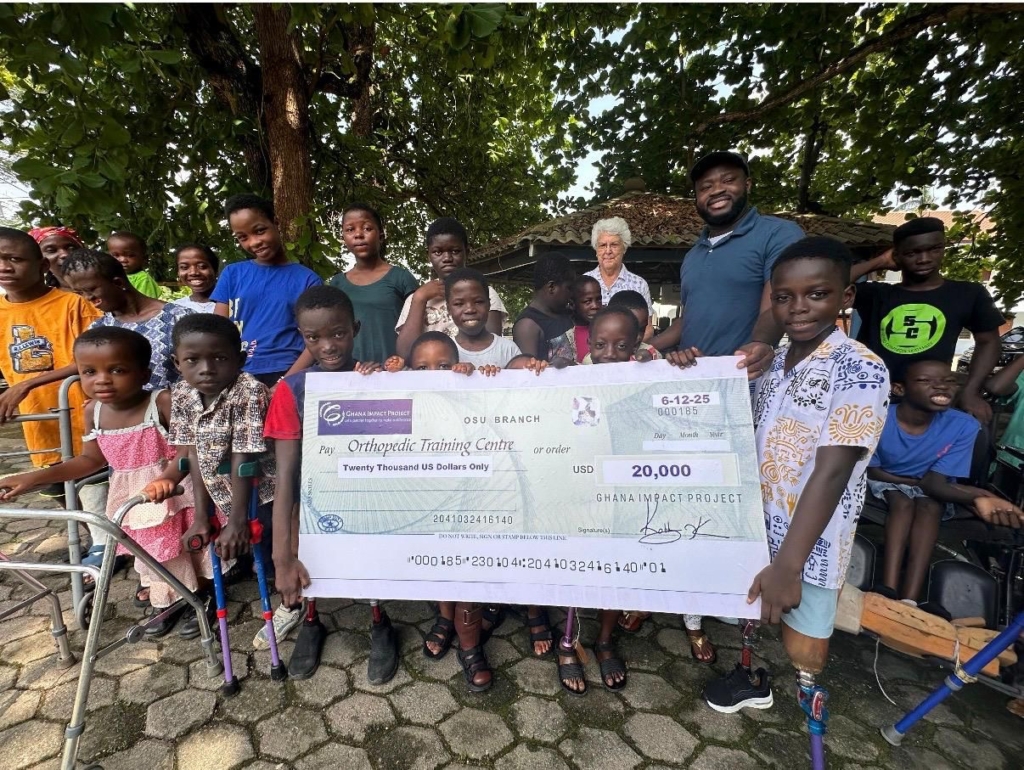 Ghana Impact Project donates $20k to...