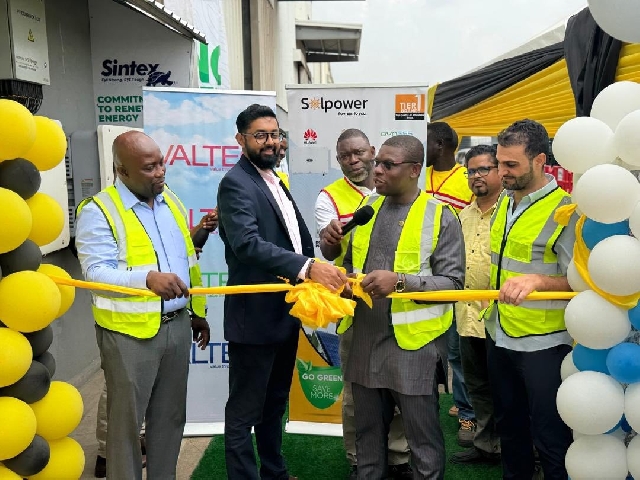 Deputy Energy Minister unveils 850kWp solar system at Sintex Tank factory – MyJoyOnline