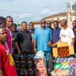 Kumawu MP celebrates Christmas with drivers and riders