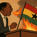 The Tongue That Burns the Flag: How Political Insults Are Stealing Ghana’s Future The Tongue That Burns the Flag: How Political Insults Are Stealing Ghana’s Future