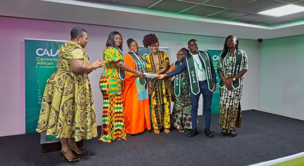 Team Ghana wins overall best project award at CALA Advanced Leadership Programme graduation Team Ghana wins overall best project award at CALA Advanced Leadership Programme graduation