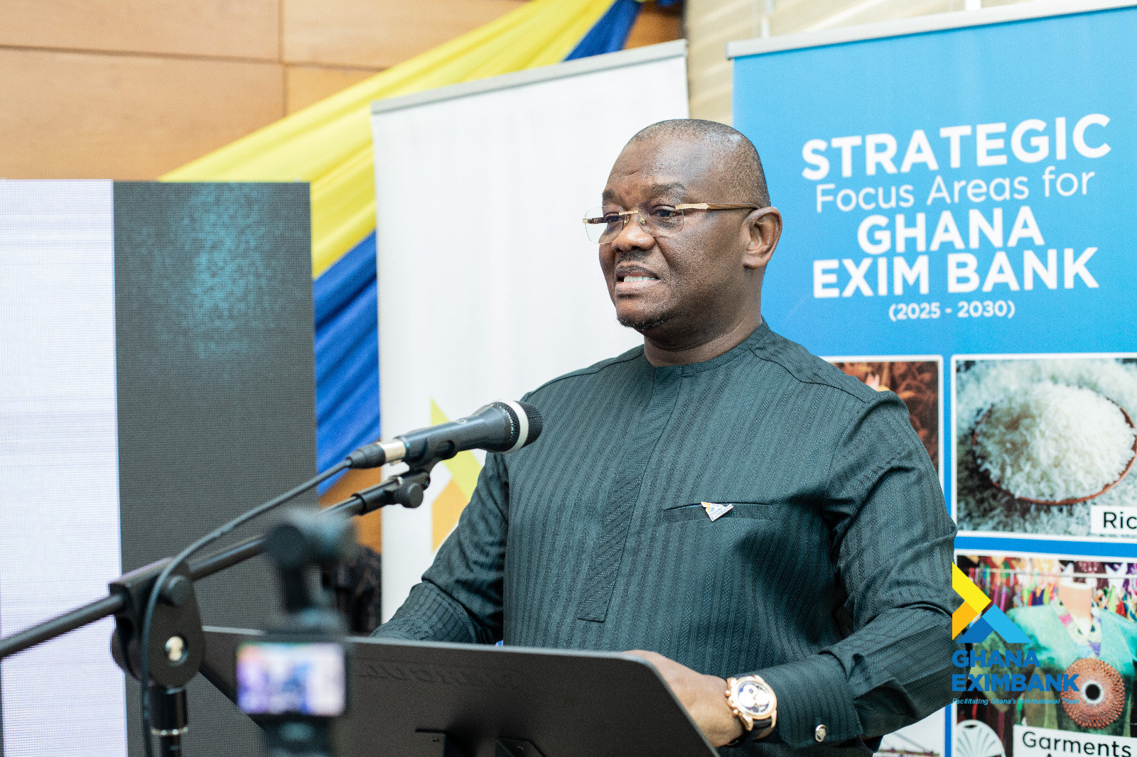 Ghana EXIM Bank repositioned to reduce import bill on rice, poultry – CEO assures