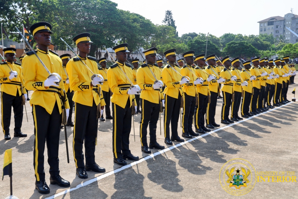 Photos: Vice President, Interior Minister commission new Ghana Prisons officer cadets