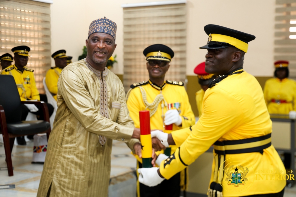 Photos: Vice President, Interior Minister commission new Ghana Prisons officer cadets