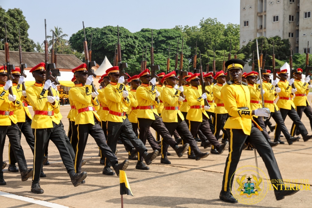 Photos: Vice President, Interior Minister commission new Ghana Prisons officer cadets
