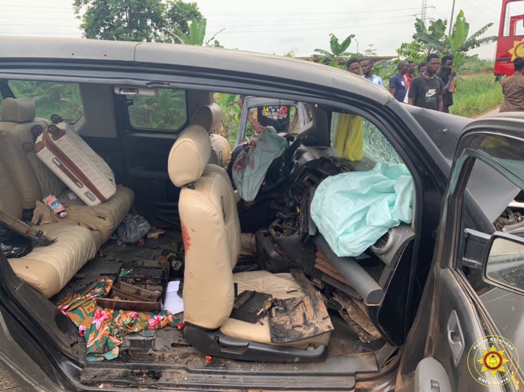 Two dead, 13 injured in fatal head-on collision on Anyinam–Enyiresi highway