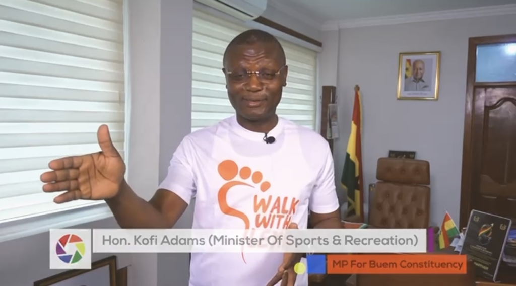 Recreation Minister Kofi Adams backs ‘Walk With Lexis’ set for December 6 – MyJoyOnline