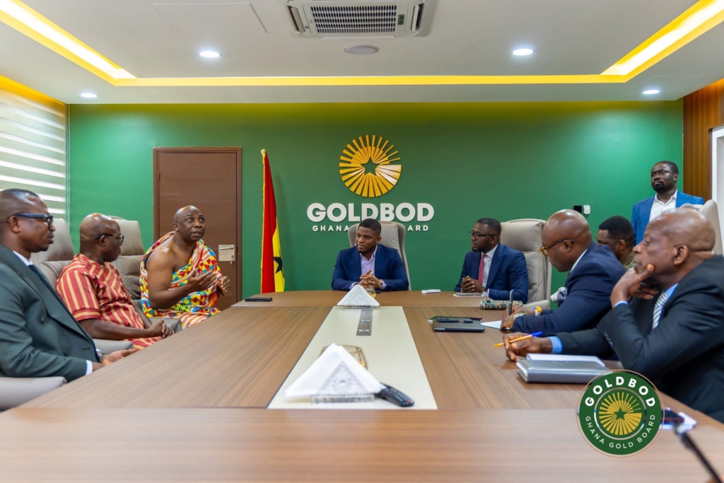 GoldBod CEO Sammy Gyamfi honoured with historic Suma Adinkra Sword