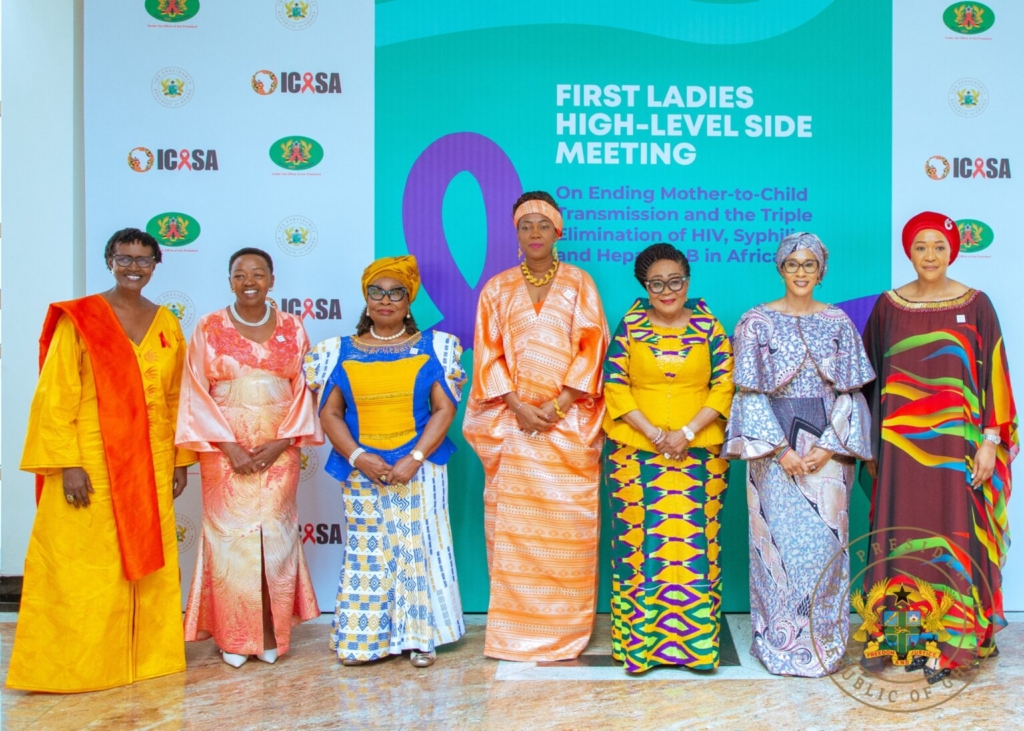 First Ladies unite in Accra to champion elimination of mother-to-child HIV, Syphilis, and Hepatitis B transmission – MyJoyOnline
