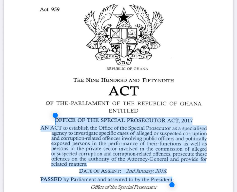 Afanyi Dadzie Writes: The OSP & The Court Of Public Opinion: Why Caution Must Prevail Afanyi Dadzie Writes: The OSP & The Court Of Public Opinion: Why Caution Must Prevail