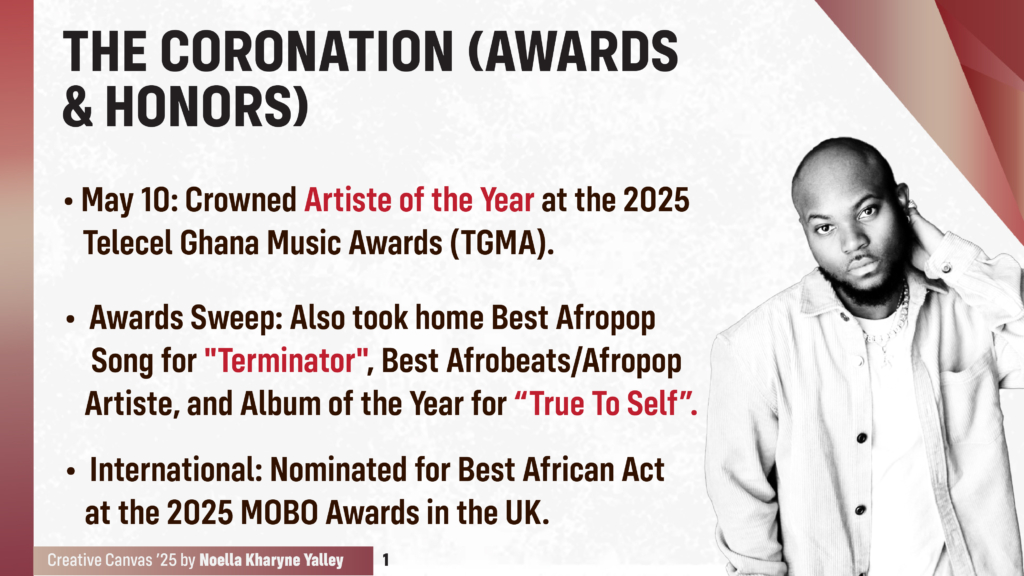 Creative Canvas 2025: King Promise — The systems player