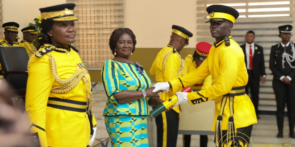 Photos: Vice President, Interior Minister commission new Ghana Prisons officer cadets – MyJoyOnline