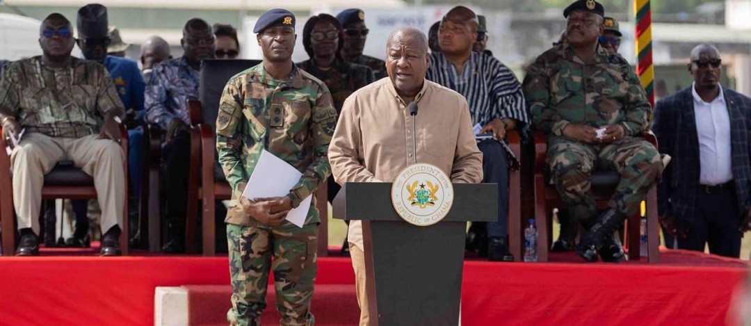 President Mahama deploys Ghana Armed Forces to aid Jamaica after hurricane