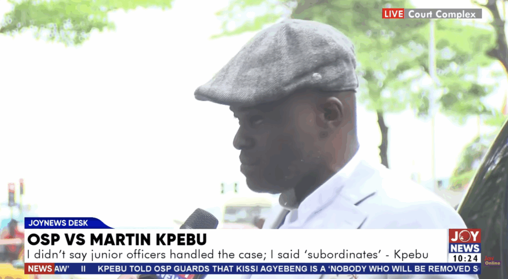 Kpebu has not been formally charged despite notification of offence- OSP clarifies obstruction case – MyJoyOnline